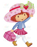 VCP222 STRAWBERRY GIRL - 24x28 - Centerpieces