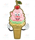 VCP2226 ICE CREAM - Centerpieces