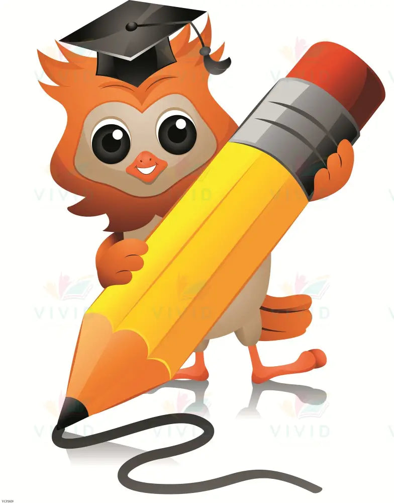 VCP229 OWL PENCIL - 24x28 - Centerpieces