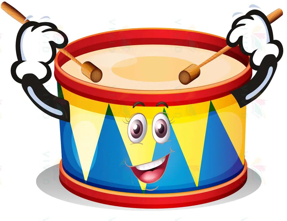 VCP2342 ANIMATED DRUM - Centerpieces