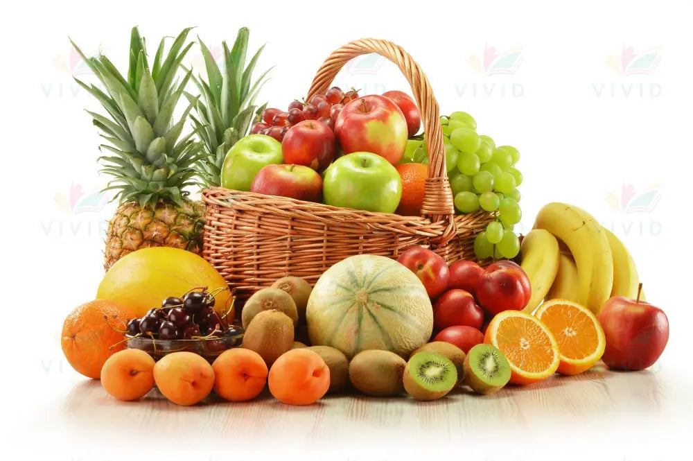 VCP238 Fruit Basket - 2X3’’ - Yom Tovim