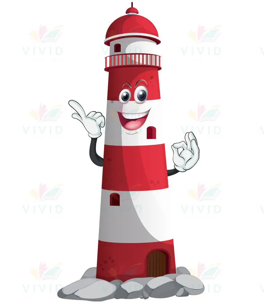 VCP262 LIGHTHOUSE - 24x28 - Centerpieces