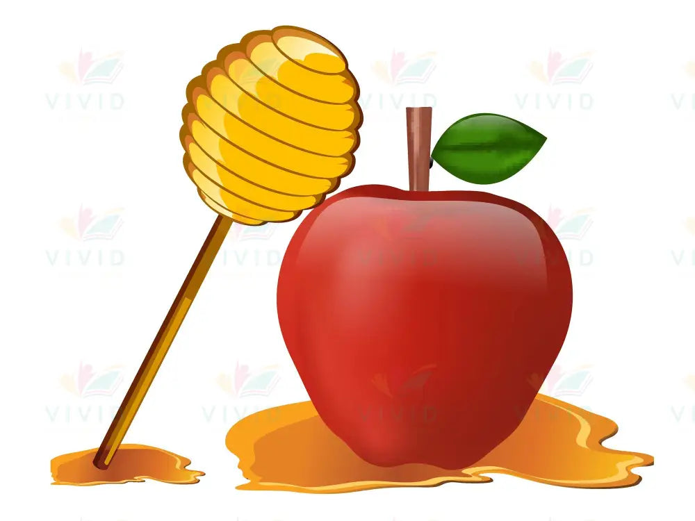 VCP272 Apple and Honey - 2X3’’ - Yom Tovim