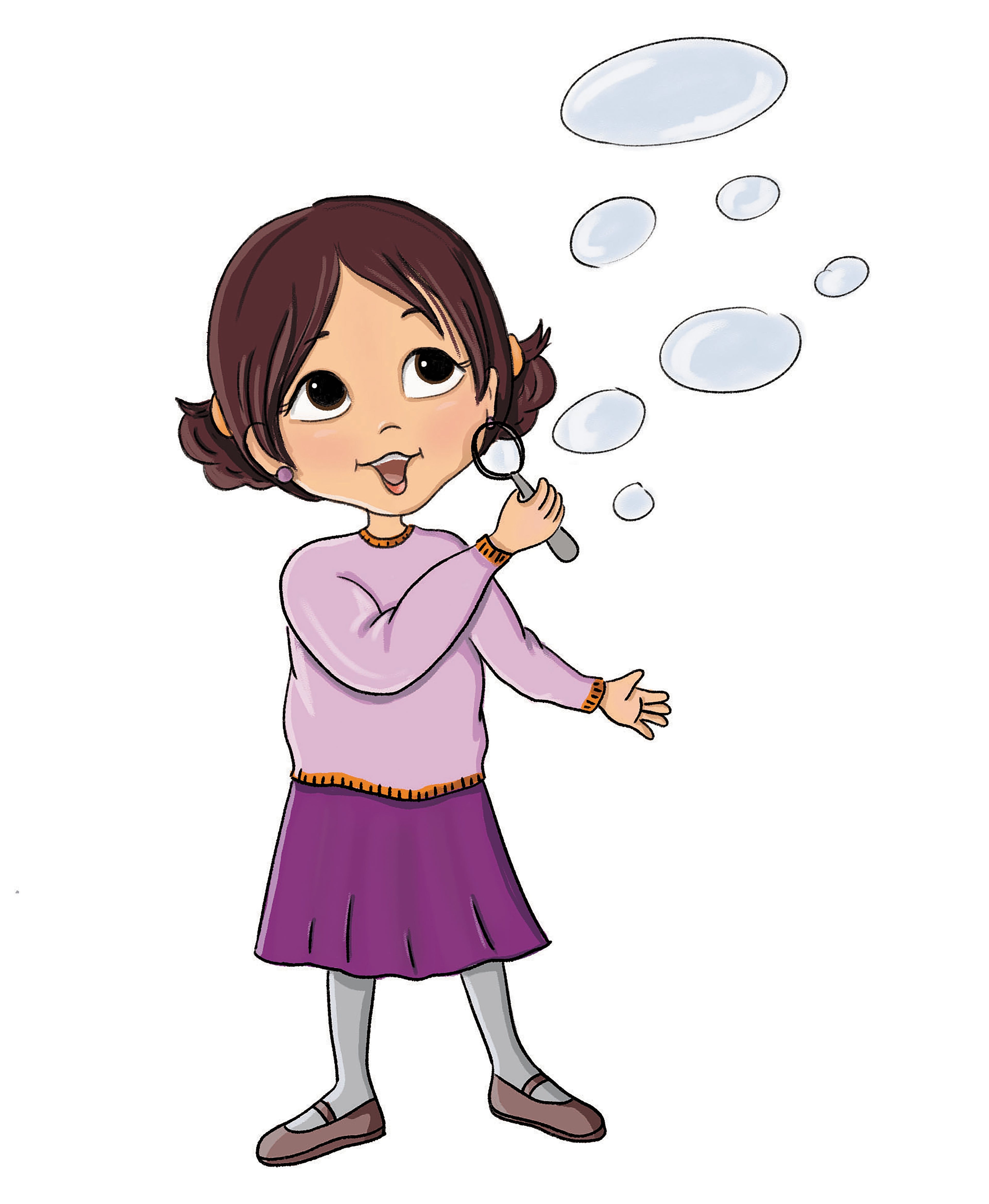 VCP291 BUBBLE GIRL