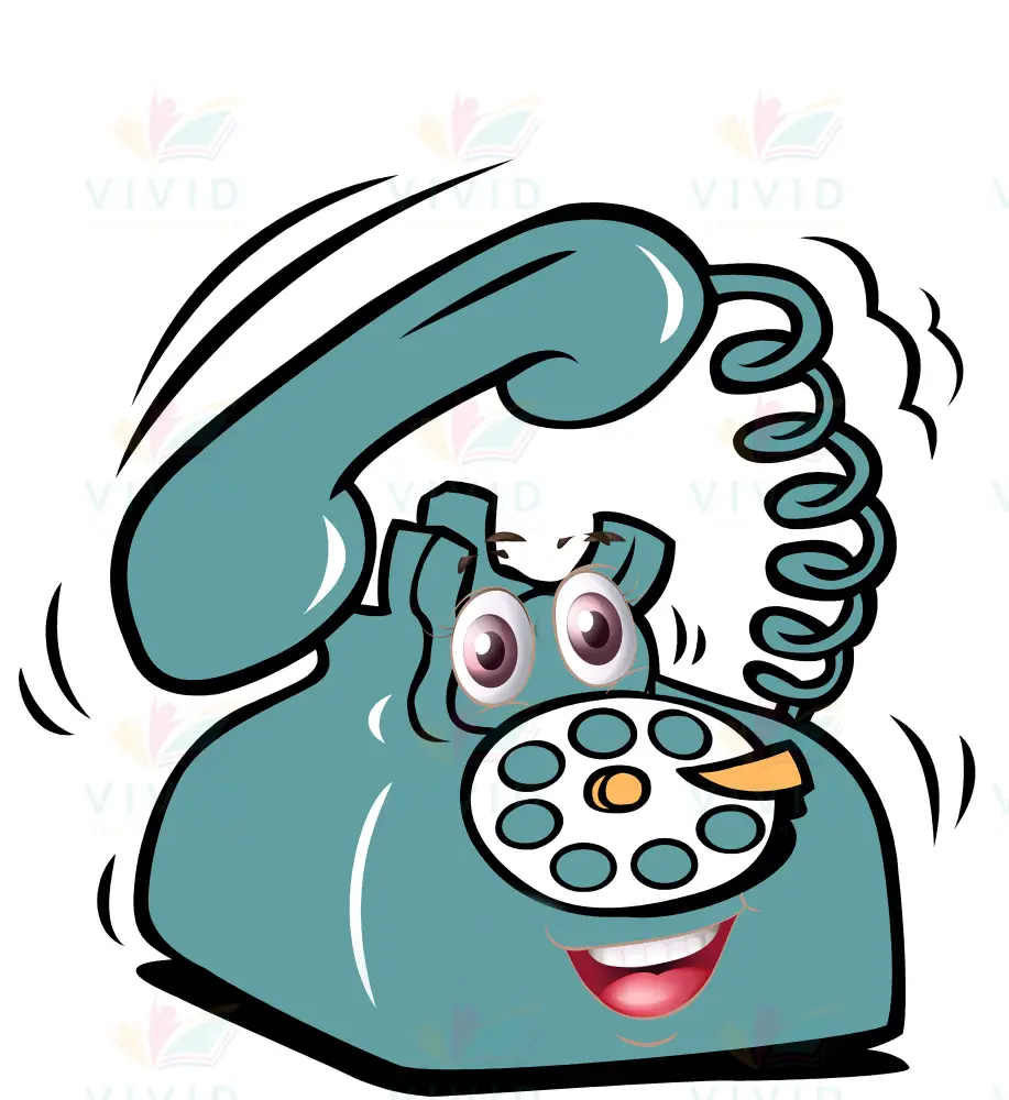 VCP3110 ANIMATED PHONE - 24x28 - Centerpieces