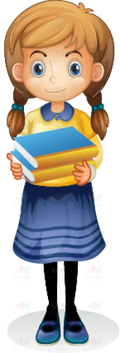 VCP3533 GIRL WITH BOOK - 24x28 - Centerpieces