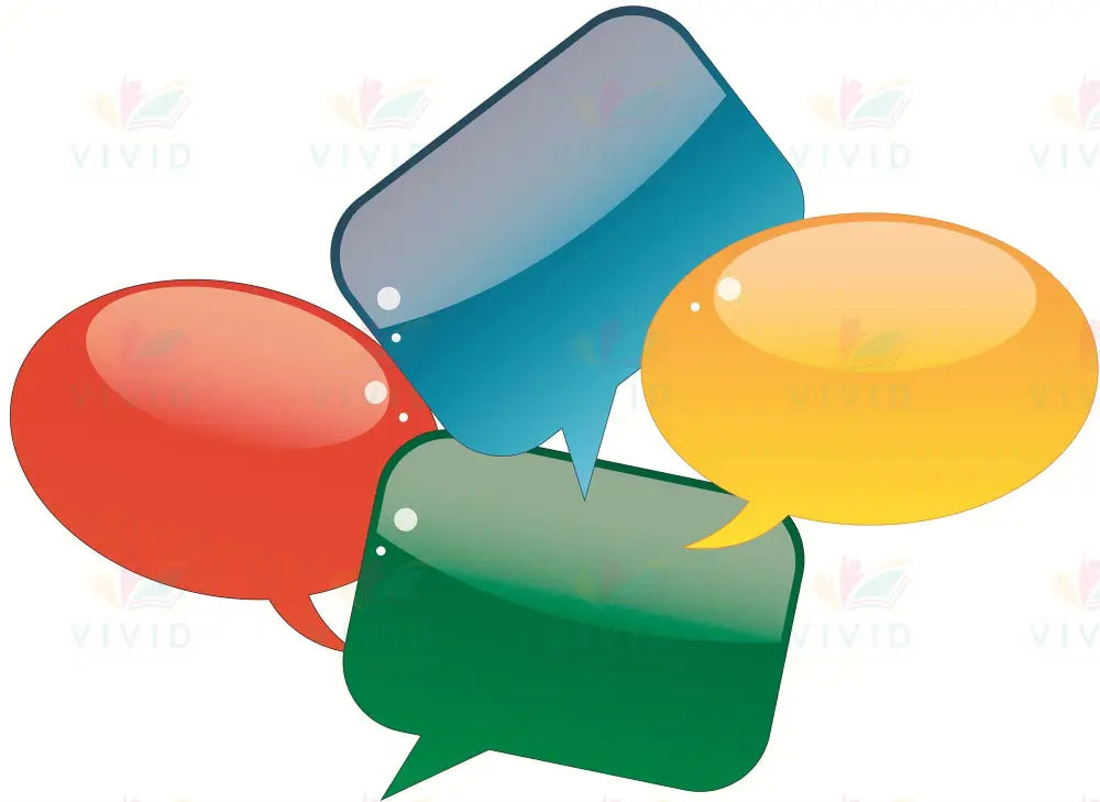 VCP3544 SPEECH BUBBLES - 24x28 - Centerpieces