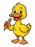 VCP9002 HAPPY DUCK  CENTERPC