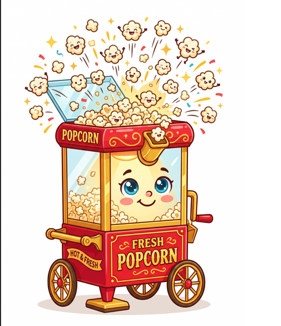 VCP9004 POPCORN MACHINE CNTRPC