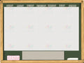 VEC210 CHALKBOARD ENGLISH CALENDAR - 18x24 - Calendars