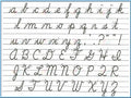 VEL1234 Cursive Poster - 18x24’’ - Learning Charts English