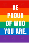 VEP013 Be Proud Poster - 12x18 - Inspirational Quotes English