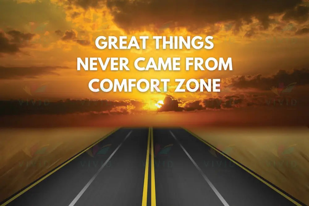 VEP023 Great things Poster - 12x18 - Inspirational Quotes English