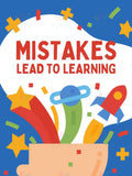 VEP030 Mistakes Lead To... Poster - 12x18 - Inspirational Quotes English