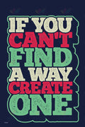 VEP205 If you can’t find… Poster - 12x18 - Inspirational Quotes English