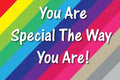 VEP246 You are special… Poster - 12x18 - Inspirational Quotes English