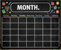 VES9000 CHALKBOARD STYLE CALENDAR