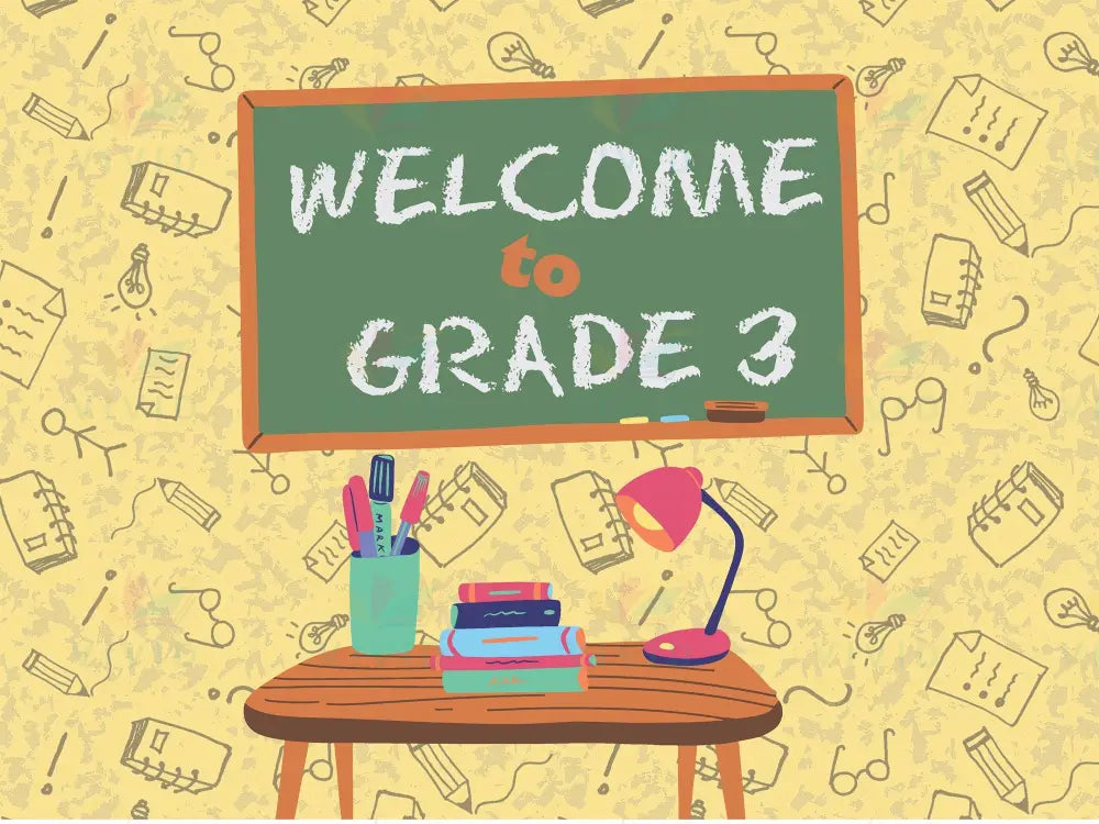 VEW003 ENGLISH WELCOME DESK BOARD - 18x24’’ / פרי נורסערי - Welcome Signs English