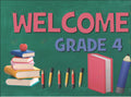 VEW004 ENGLISH WELCOME GREEN PENCIL AND SUPPLIES - 18x24’’ / Pre Nursery - Welcome Signs English