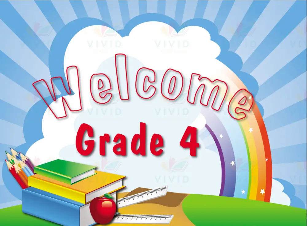 VEW1744 RAINBOW SUPPLIES WELCOME - 18x24’’ - Welcome Signs English