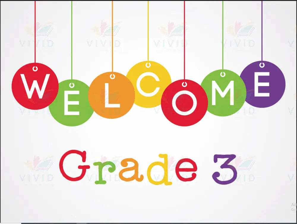 VEW307 ENGLISH WELCOME HANGING - 18x24’’ / Pre Nursery - Welcome Signs English