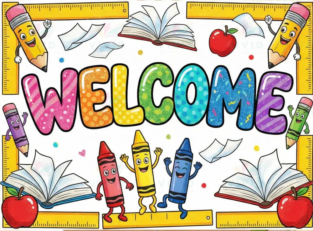VEW9002 HAPPY SUPPLIES WELCOME
