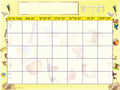 VS100 YELLOW YOM TOV CALENDAR YIDDISH