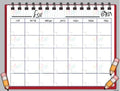 VS2004 SCHOOL SPIRAL CALENDAR YIDDISH - 18x24 - Calendars