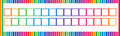VS201 PRESCHOOL CALENDAR - 12x40’’ - Calendars