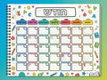 VS9004 SPIRAL CALENDAR