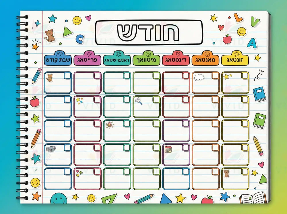 VS9004 SPIRAL CALENDAR