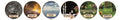 VST1009 DAYS OF CREATION STICKERS