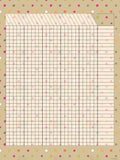 VYG131 BROWN POLKA DOT CHART - 12x18 - Learning Charts Yiddish