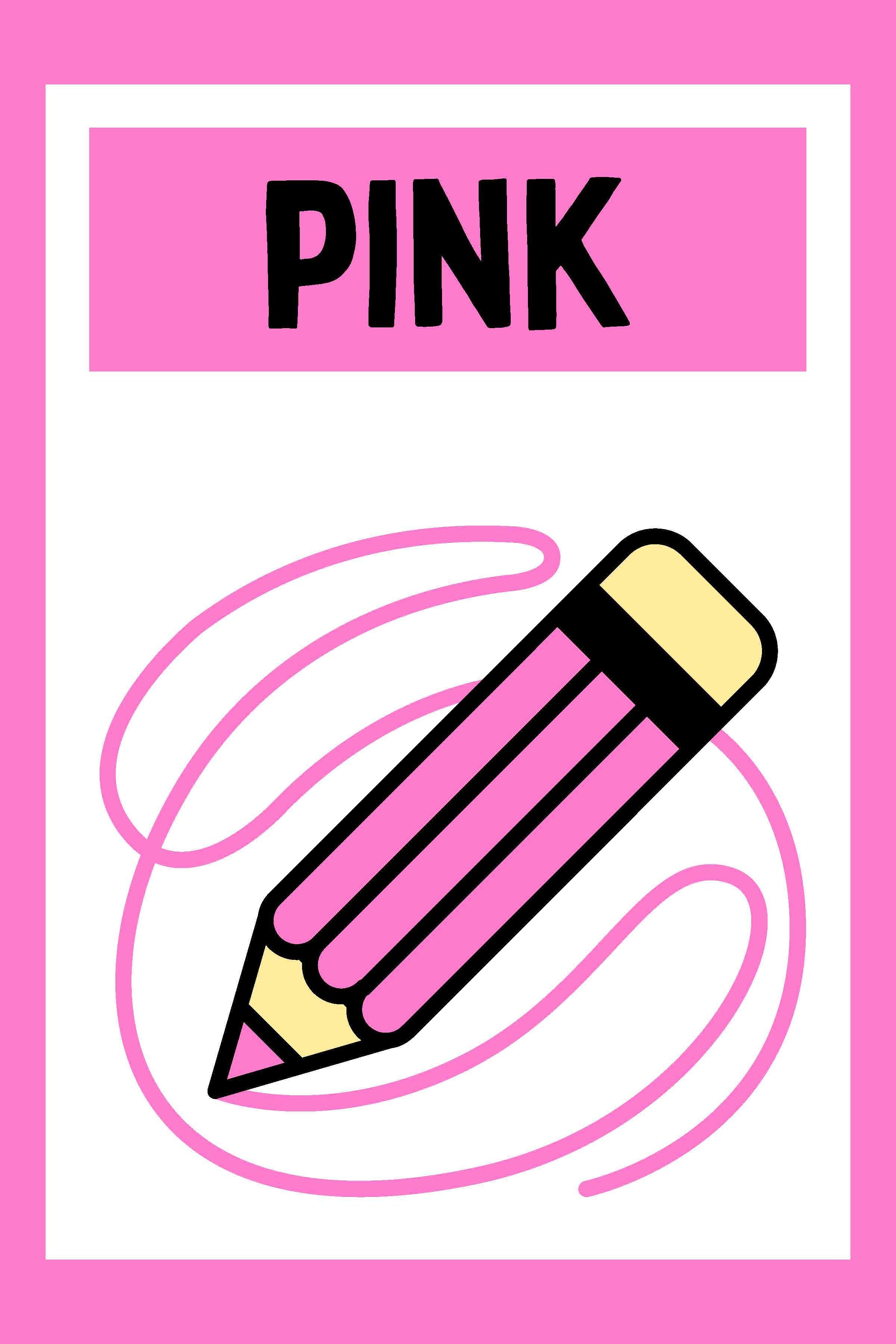 VYL0333 COLOR CARDS PENCIL DESIGN