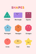 VYL039 ANIMATED SHAPES POSTER