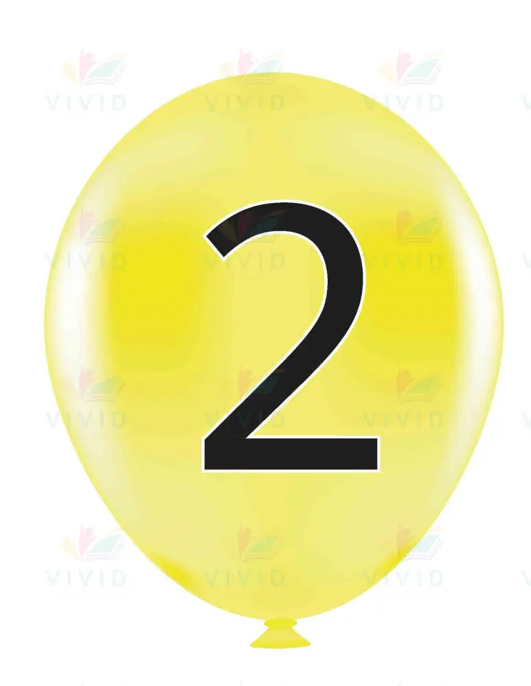 VYL221 FLY HIGH NUMBER BALLOONS 1-10 - 8.5x11 each - Learning Charts Yiddish