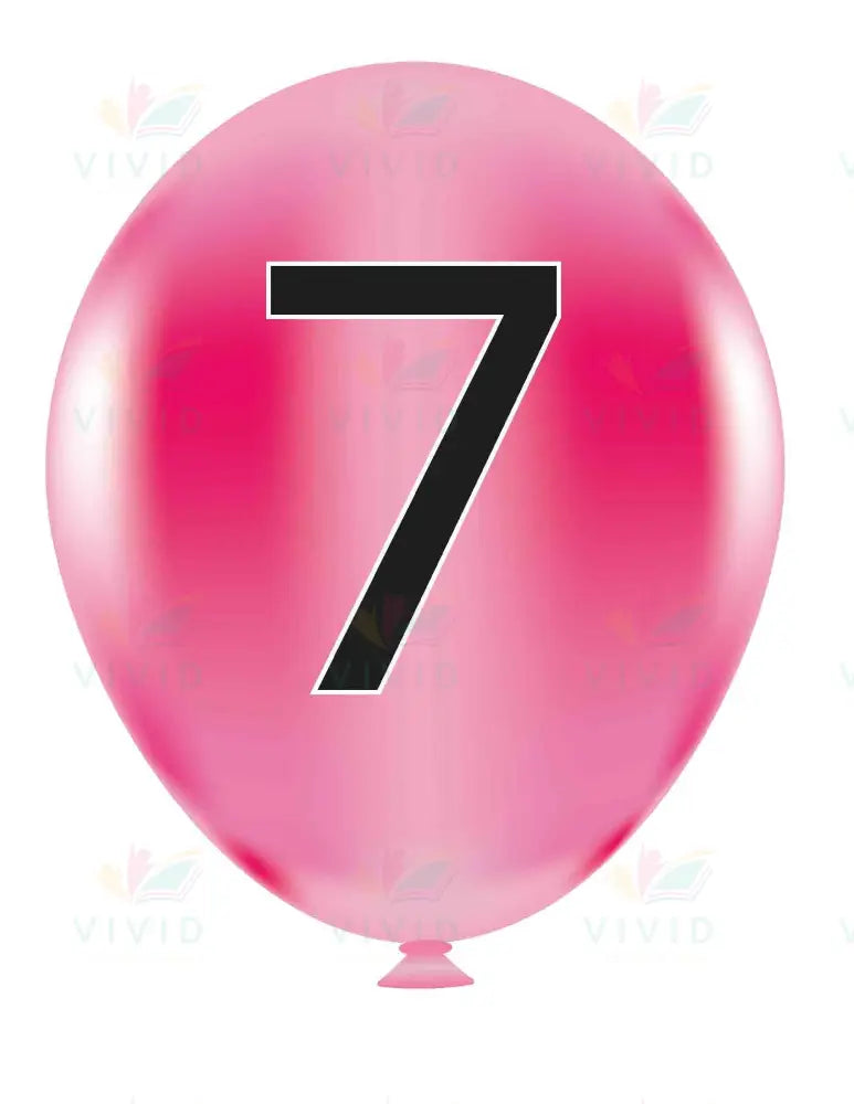 VYL221 FLY HIGH NUMBER BALLOONS 1-10 - 8.5x11 each - Learning Charts Yiddish