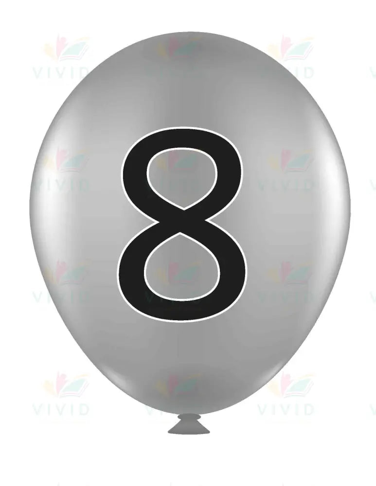 VYL221 FLY HIGH NUMBER BALLOONS 1-10 - 8.5x11 each - Learning Charts Yiddish
