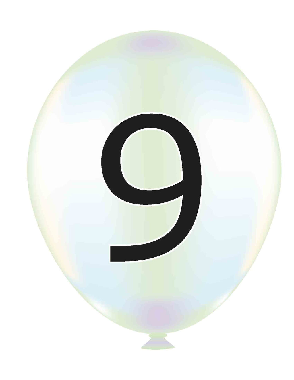 VYL221 FLY HIGH NUMBER BALLOONS 1-10