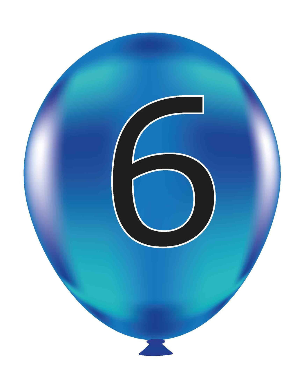 VYL221 FLY HIGH NUMBER BALLOONS 1-10