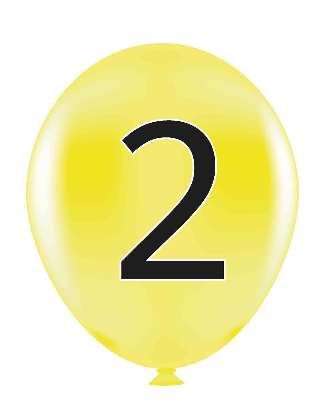 VYL221 FLY HIGH NUMBER BALLOONS 1-10