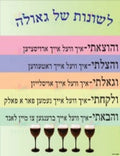 VYL3737 PESACH POSTER - 12x18 - Yom Tovim