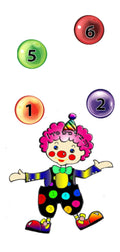 VYL4015 CLOWN JUGGLING 100 BALLS